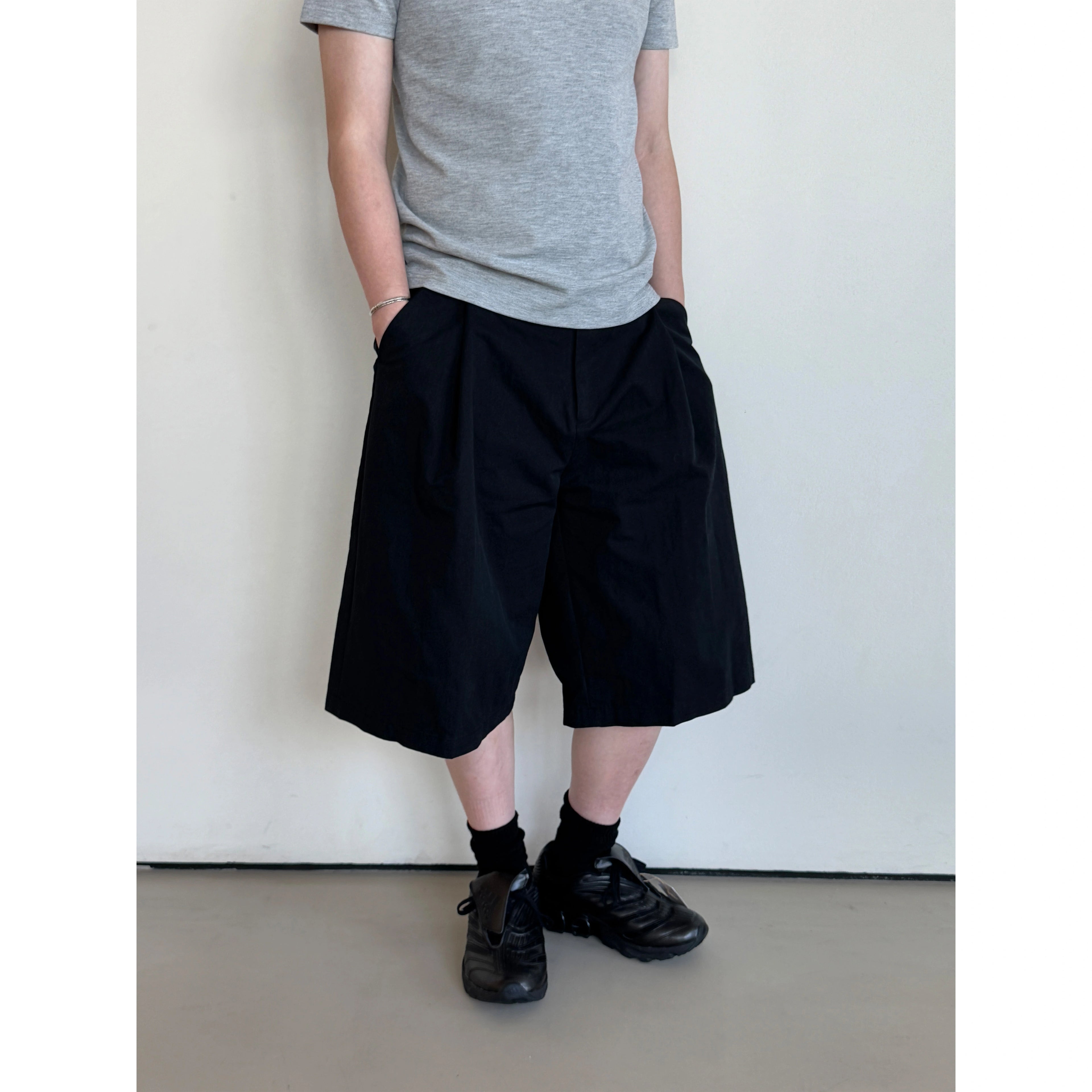 Anniehall Washed Textured Blockbuster Shorts