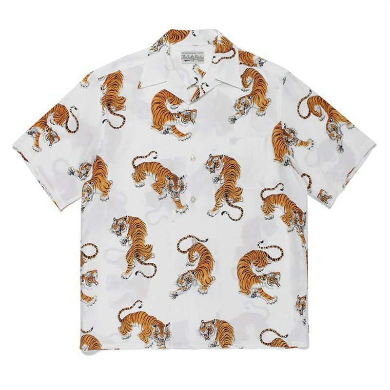 PUBLICRADIO Cuban Collar Casual Versatile Shirt