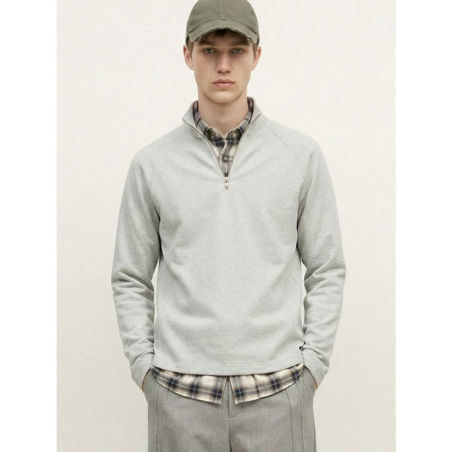 MADEEXTREME Casual Commuter Stretch-knit Long Sleeves