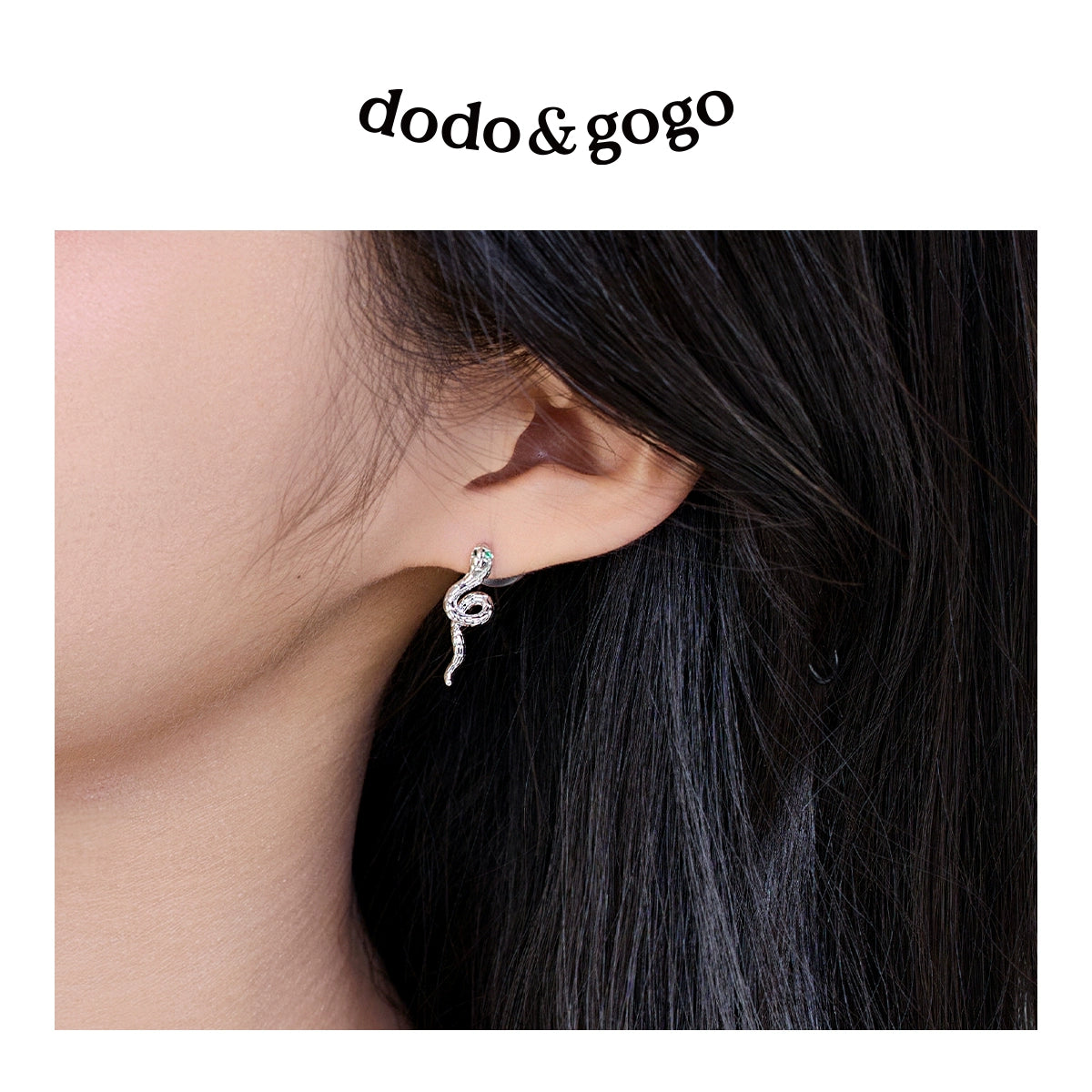 DODOGOGO Snake Light Luxury Fashion Earrings
