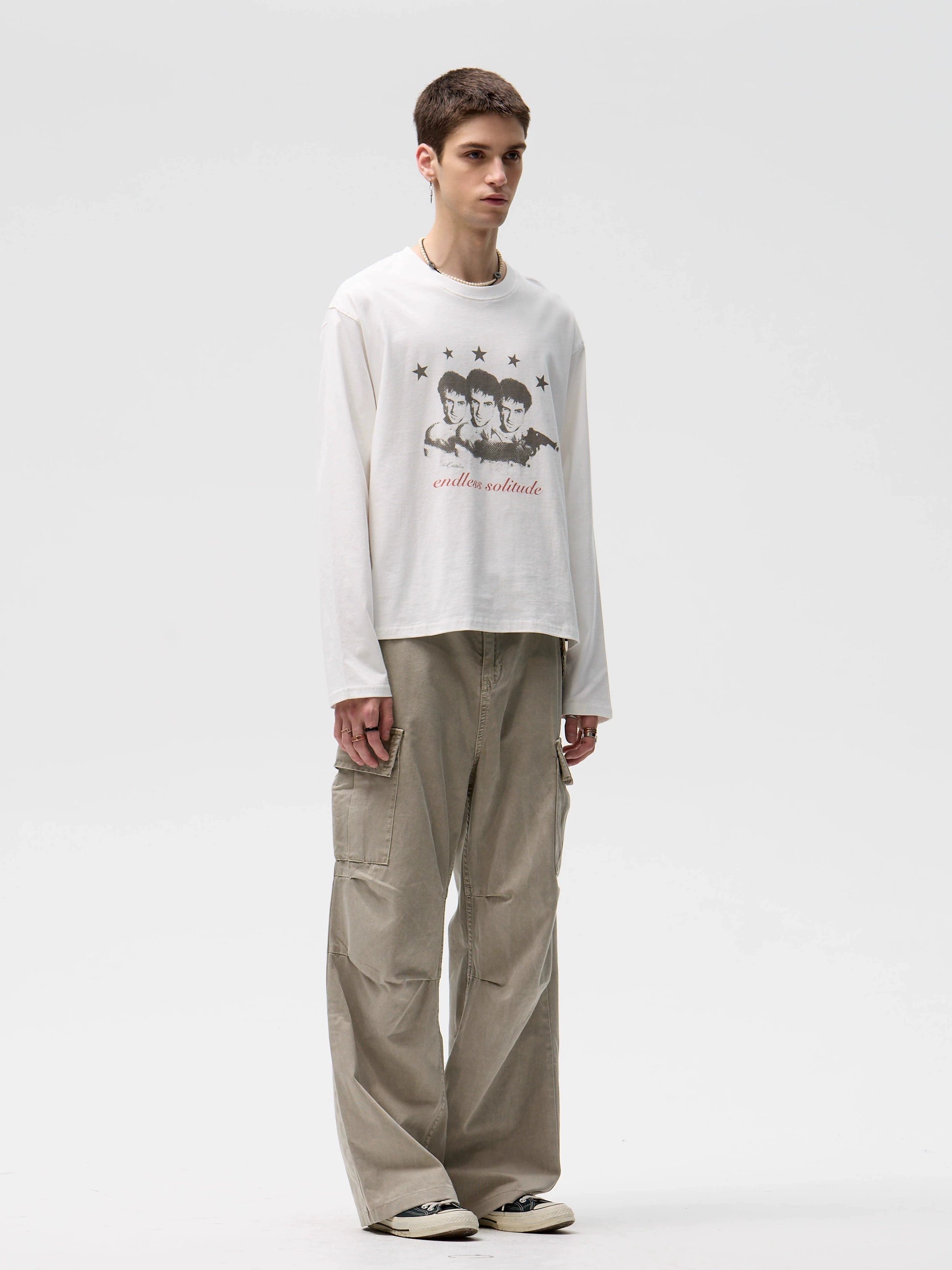 CENSMADE TD Portrait Old Print Long Sleeve