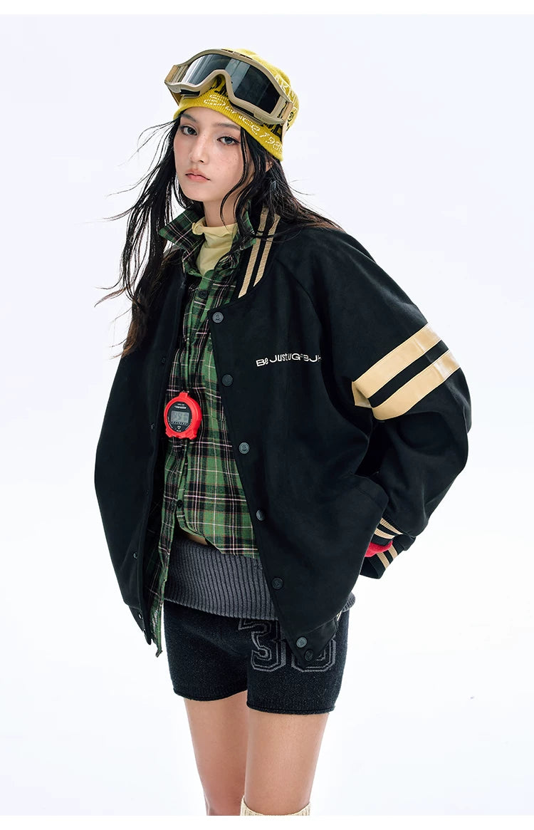 BJHG Premium Embroidery Trendy Shoulder Jacket