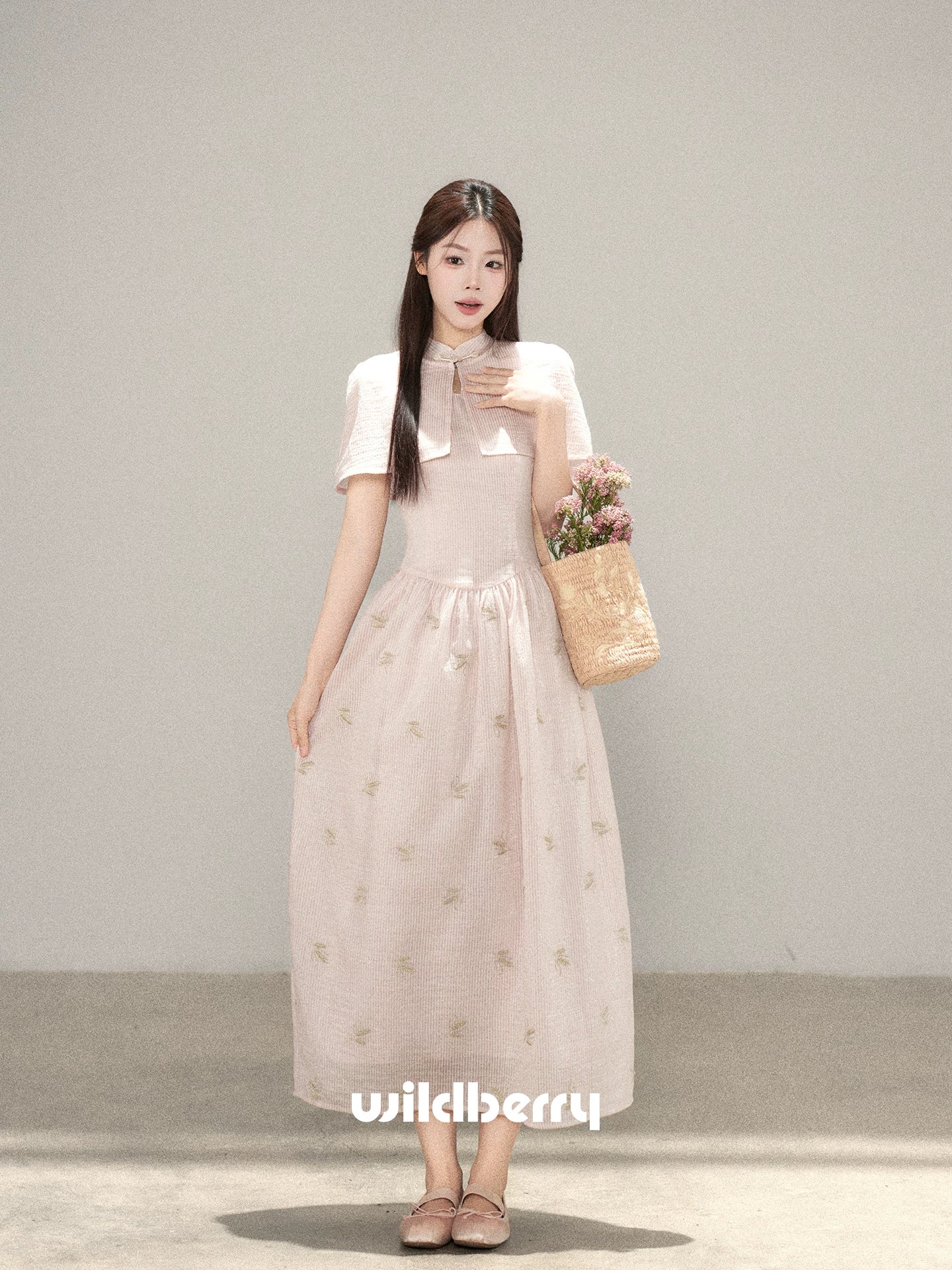 Wildberry Waist Sweet Sleeveless Tank Top Dress