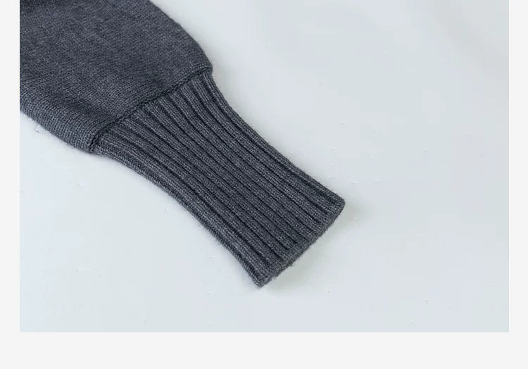 LOVEHEYNEW Turtleneck Lazy Temperament Waist and Thin Sweater