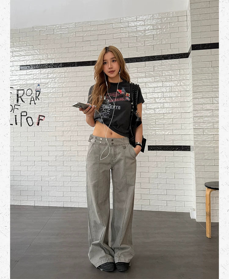CCYE Old Straight Casual Overalls