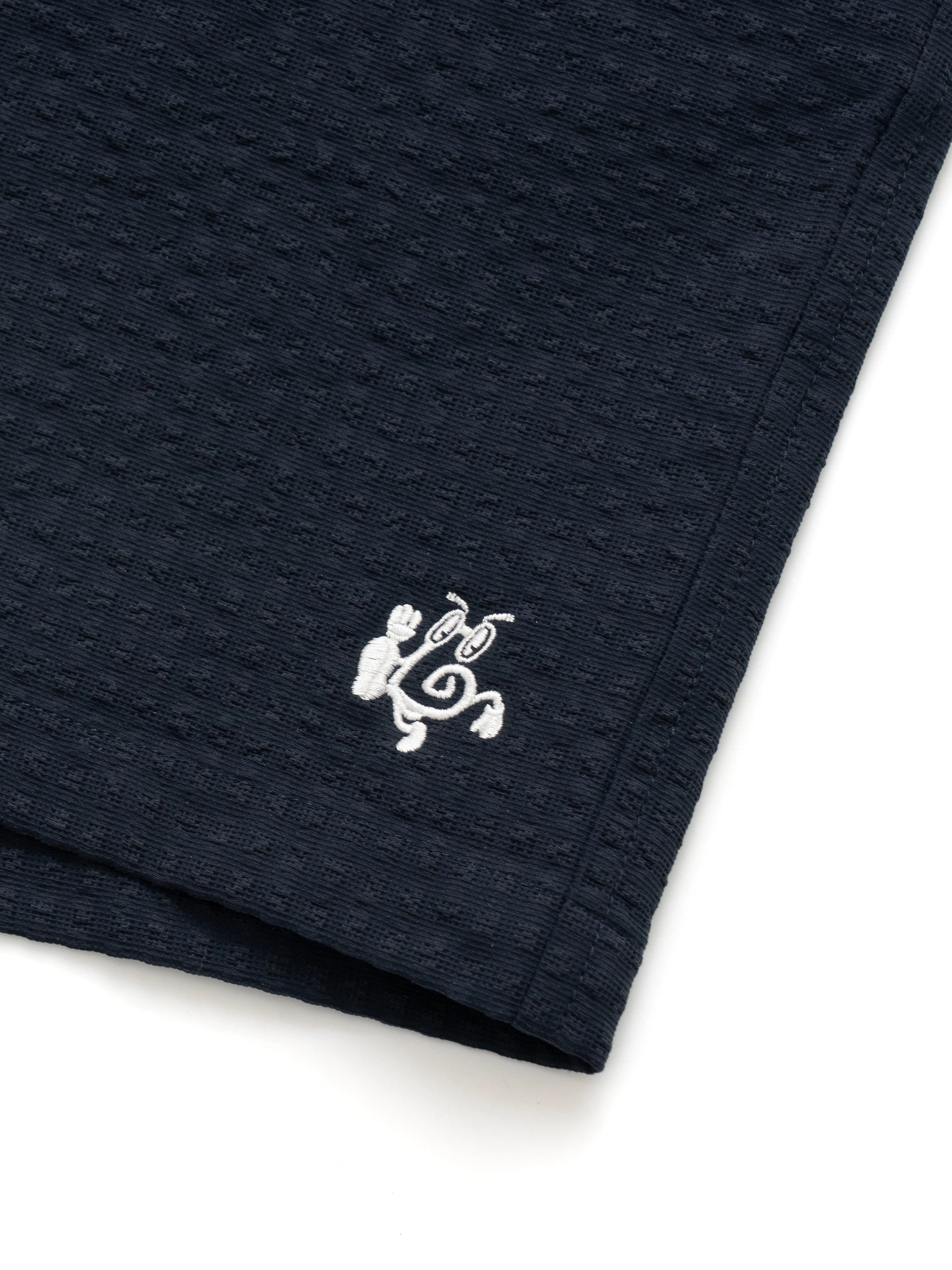 BENT IDEA Embroidered Casual Shorts