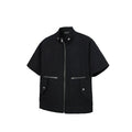TZ Killer Zip Loose Versatile Short Sleeve Shirt