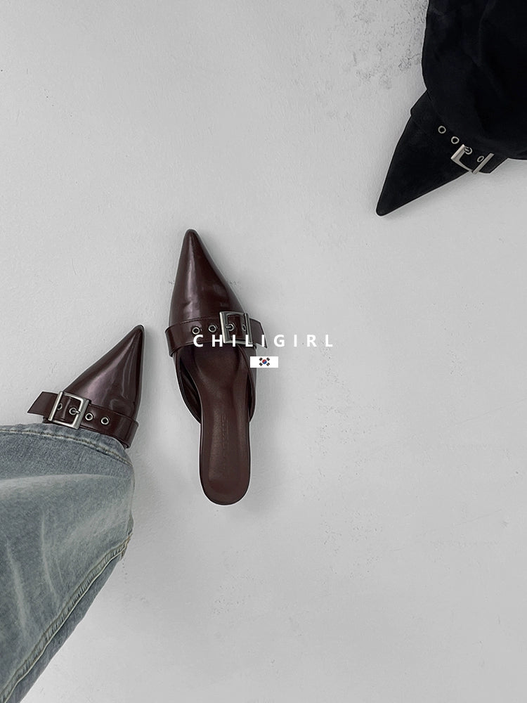 CHILIGIRL Pointed High-heeled Sandals