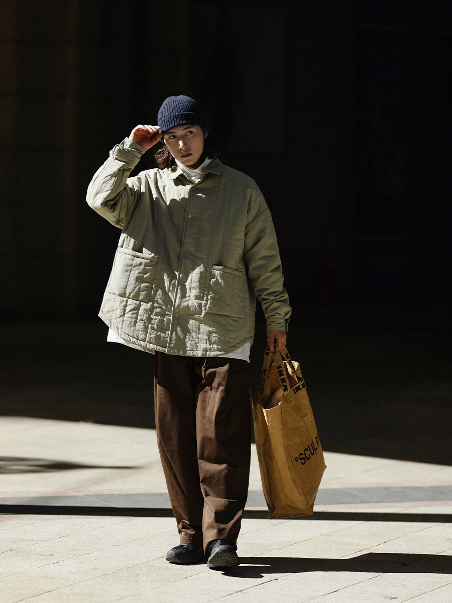 NOEARS Padded Lapel Jacket on Both Sides