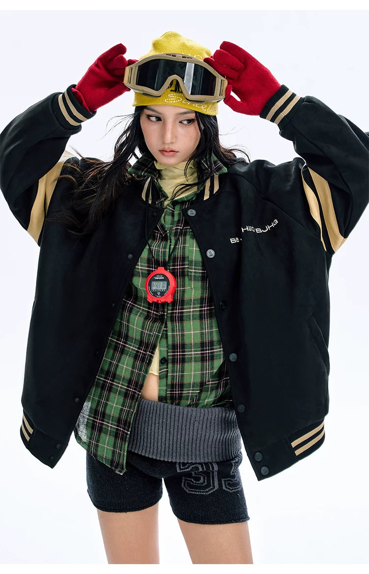 BJHG Premium Embroidery Trendy Shoulder Jacket