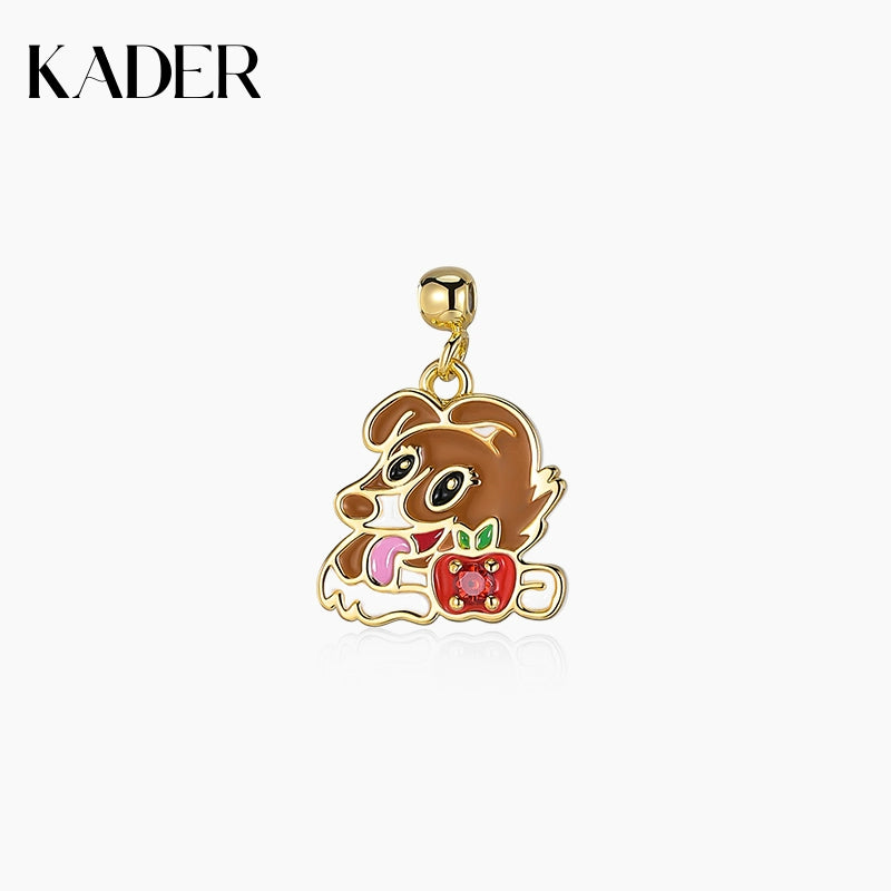 KADER Card Pony Poly Pendant Necklace