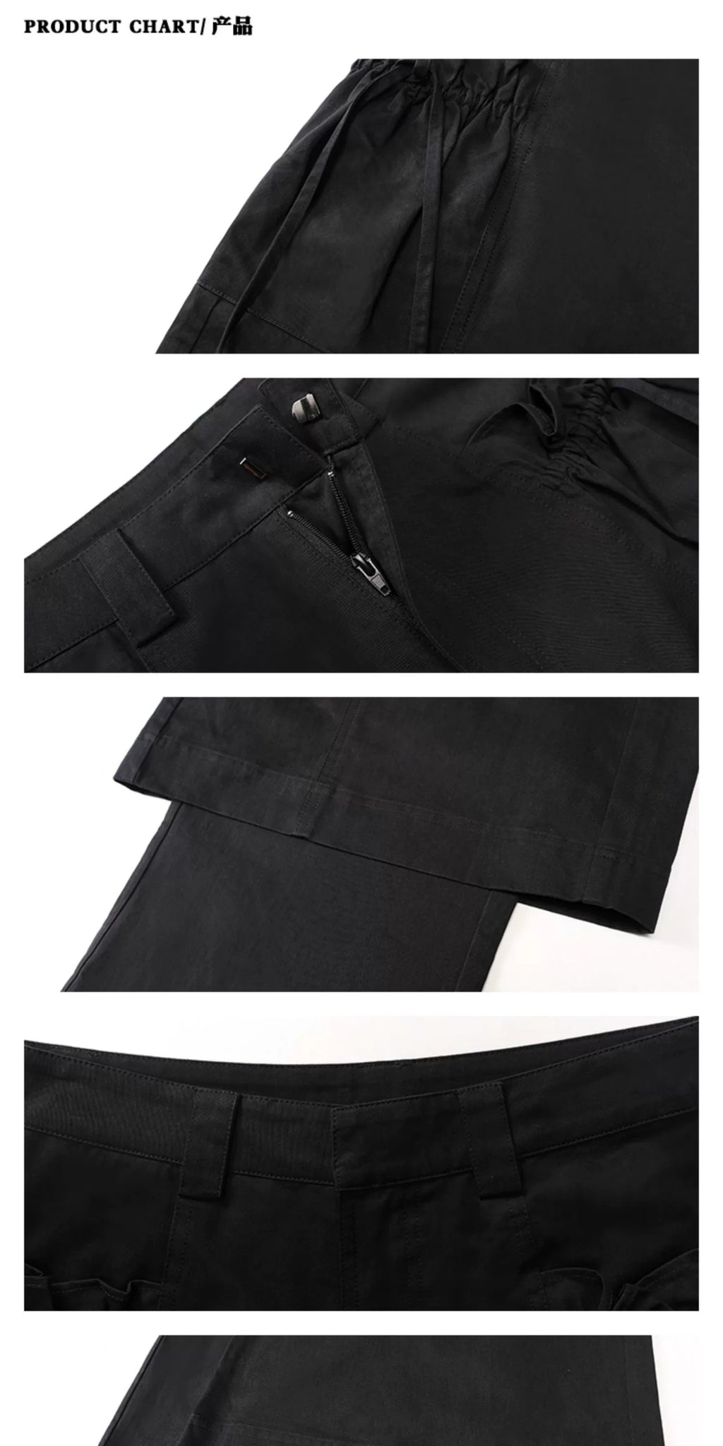 ZAVK Fake Two-piece Tooling Slacks