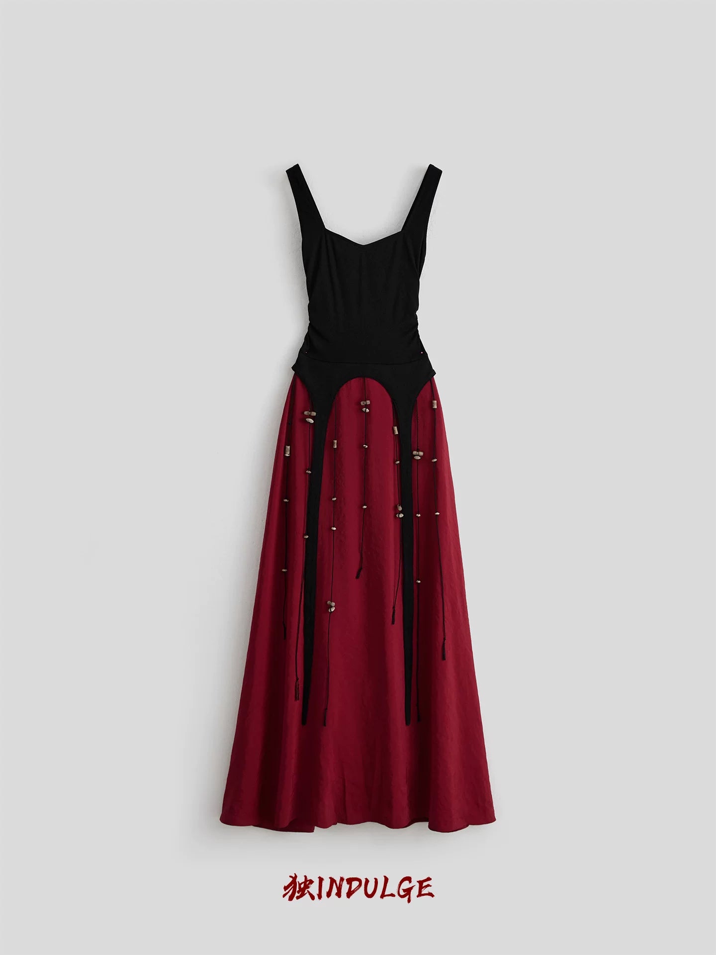 INDULGE Knitted Stitching Dress