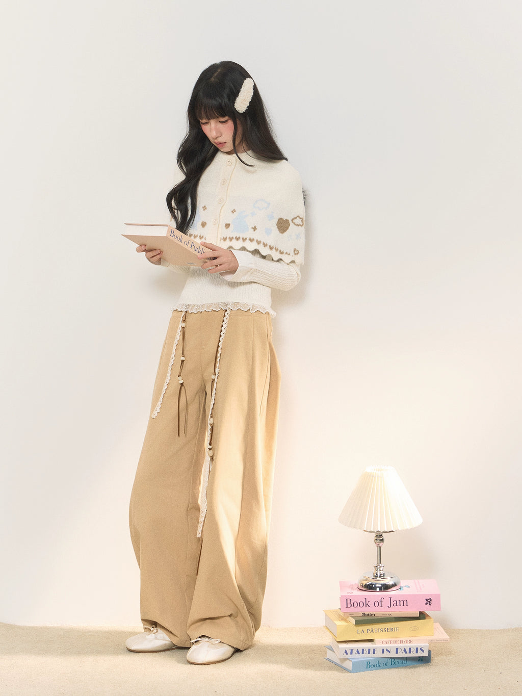 Umoumo Sweet and Gentle Knitted Cape Sweater