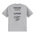 Loopsoon Letters Behind The Large Print Versatile Casual Tee