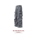 BJHG Retro Cow Loose Denim Overalls