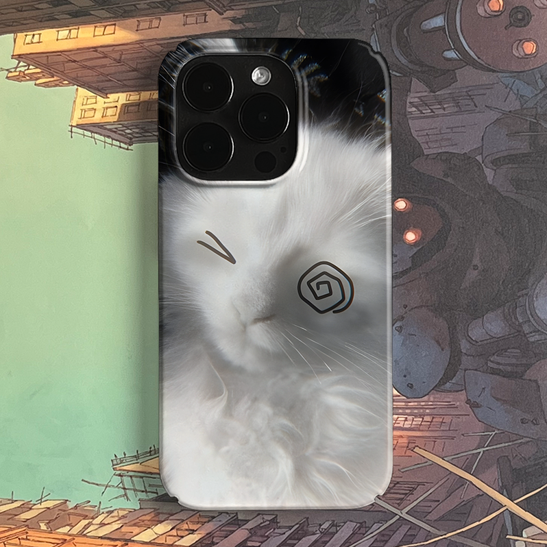 PBCASE X OQ Cat Iphone Case