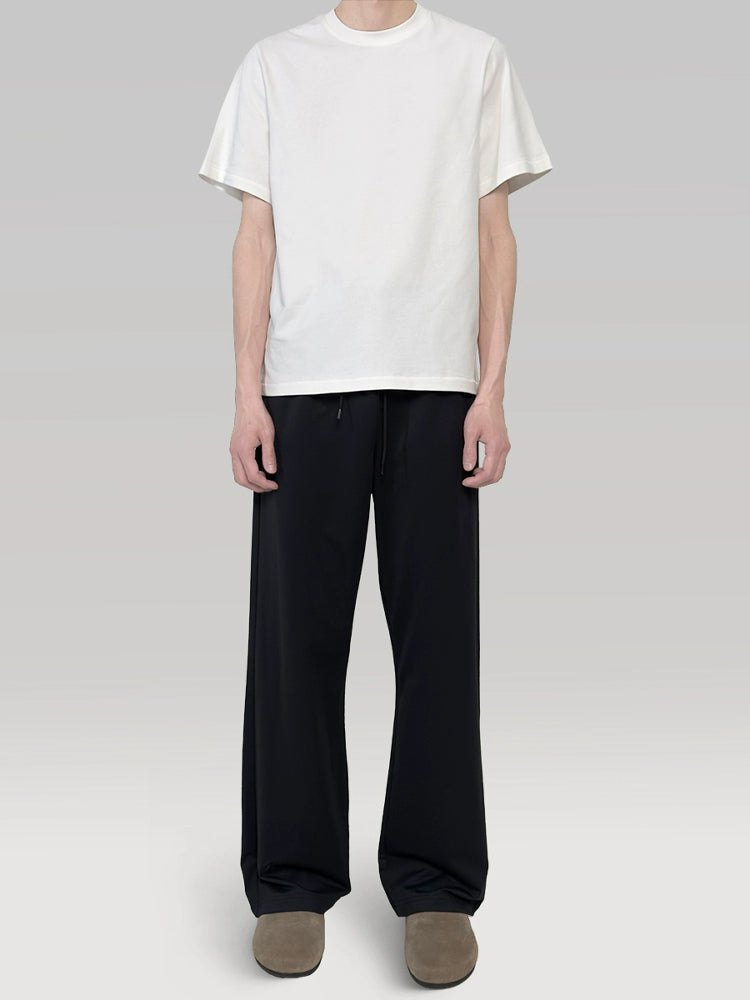 PLUS NO LOGO Cloud Velvet Single Stitch Tee