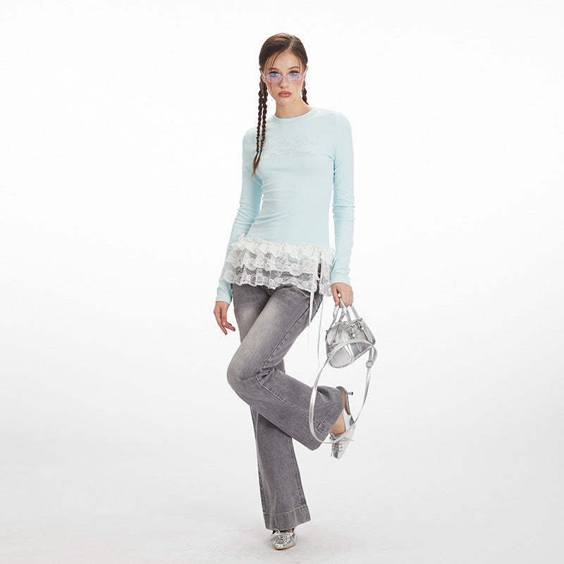 Nariele Slim Skinny Hot Diamond Long Sleeves