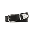 Turn Tide Top-Grain Pebbled Calfskin Leather Belt