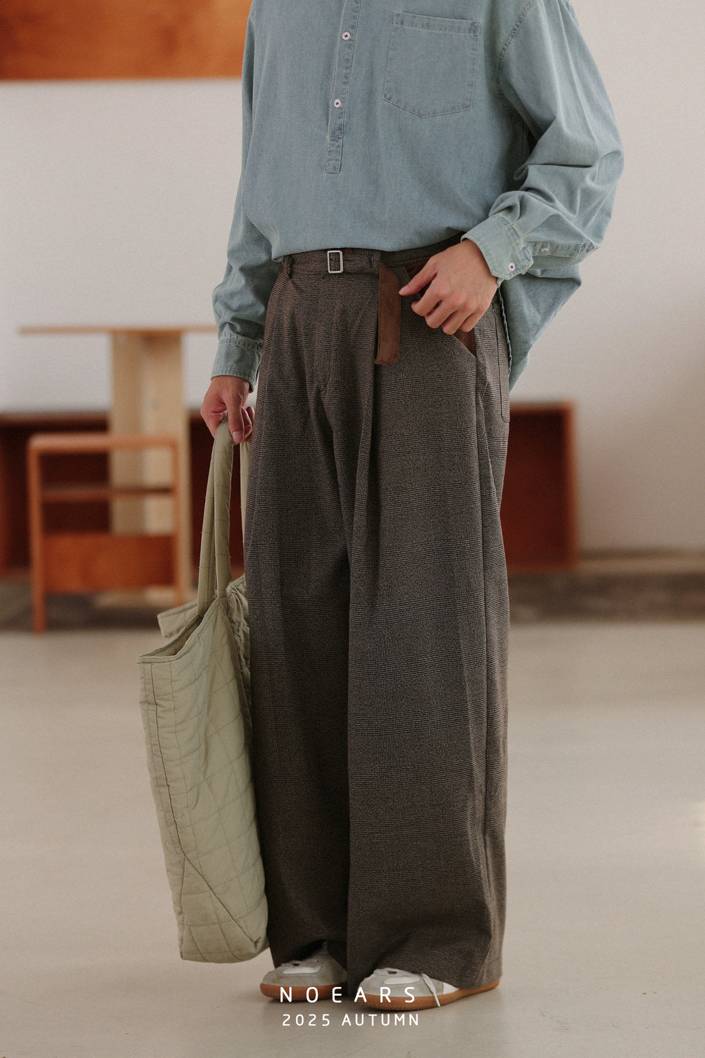 NOEARS Vintage Loose Straight Casual Pants