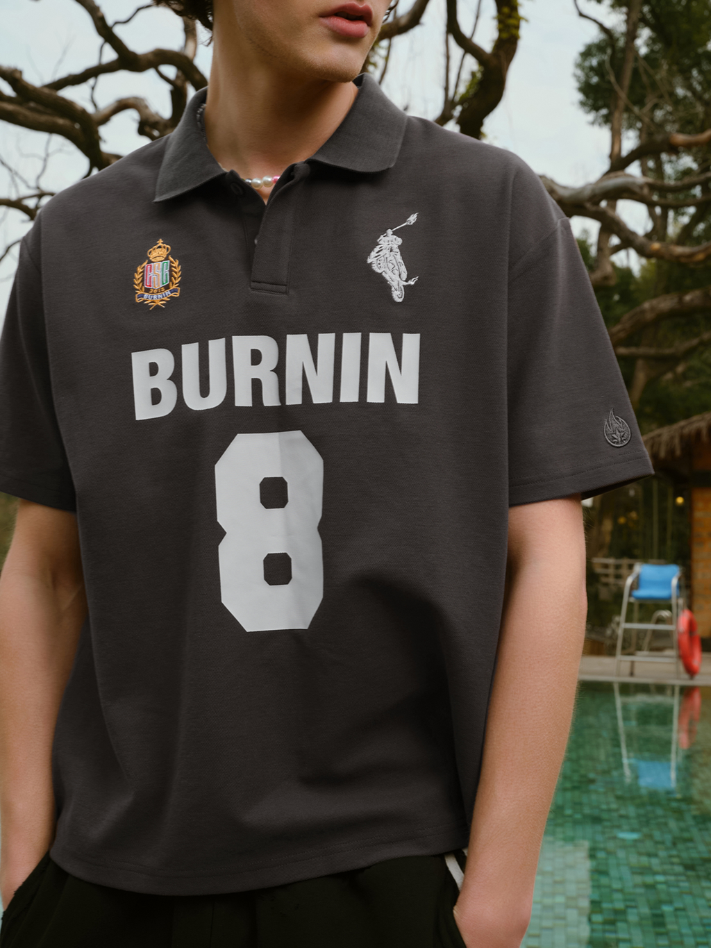BURNIN Casual Versatile Polo Shirt