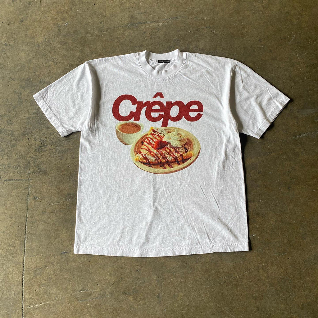 Wang Youbing Studio! Crepe 220g 100% Cotton Tee