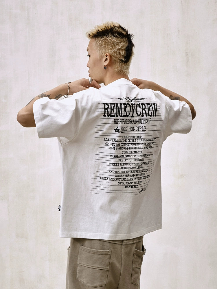 Remedy Crew Boxy Tee