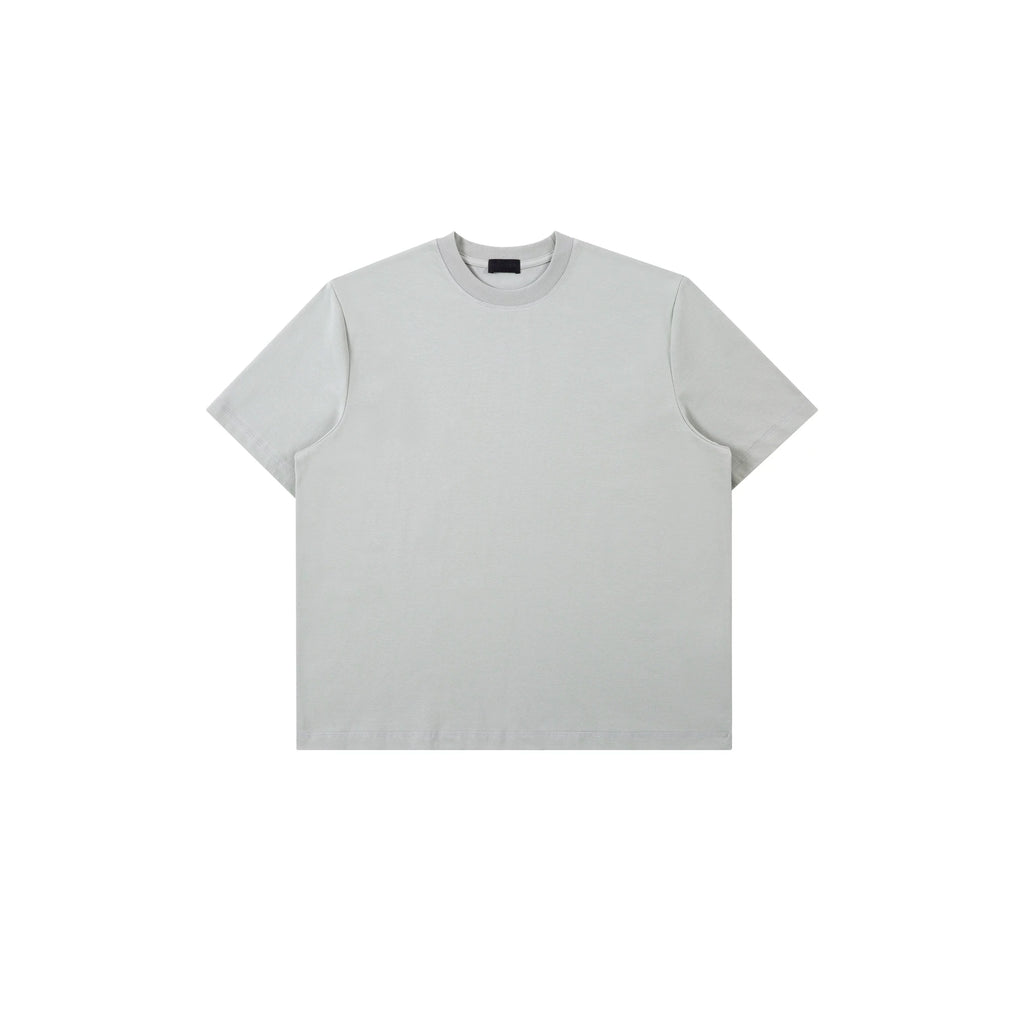 PLUS NO LOGO Small Neckline Short Wide Cool Tee