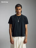 Blank Map Short Front Shoulder Slim Tee