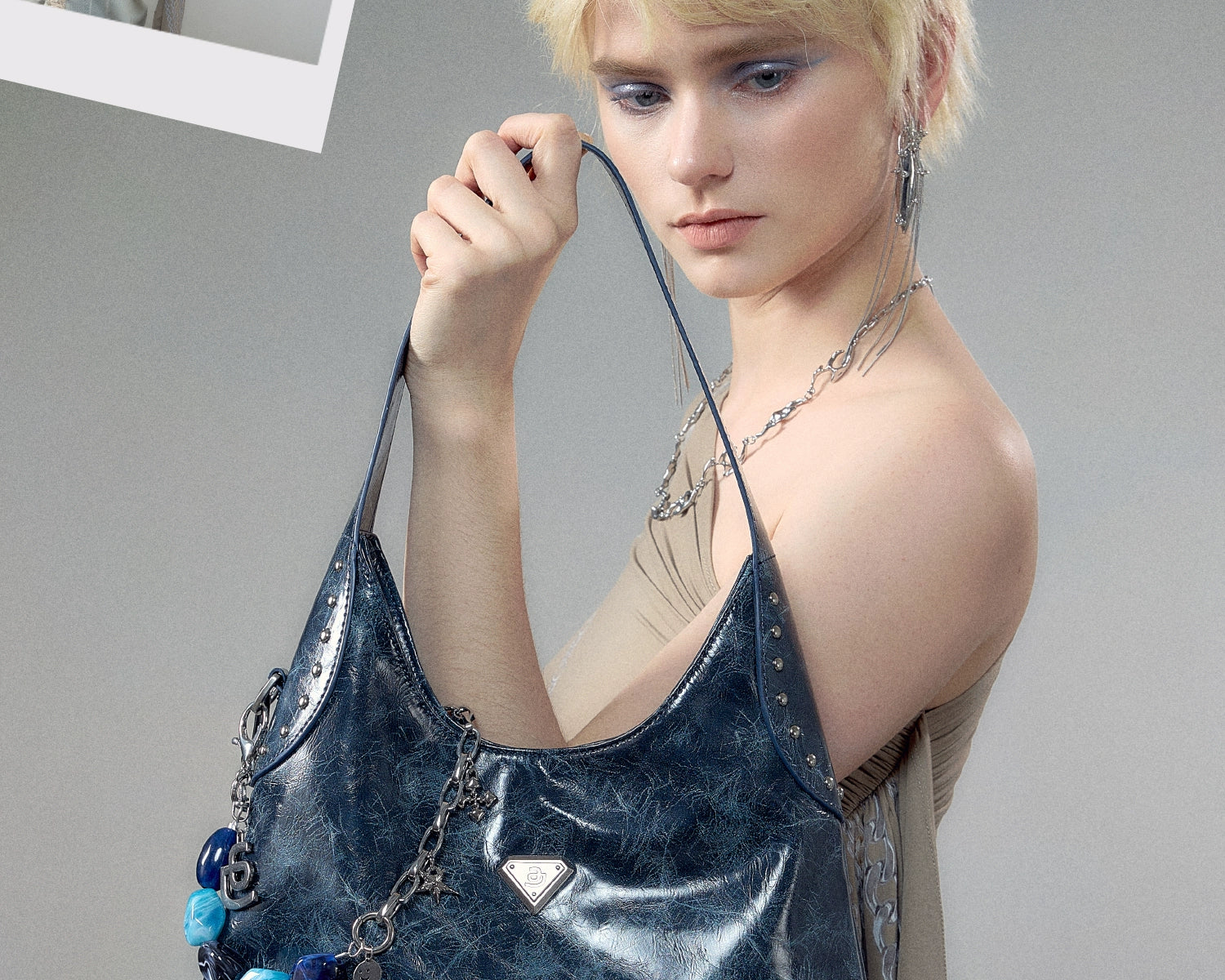 JACD Vintage Large Capacity Commuter Underarm Bag