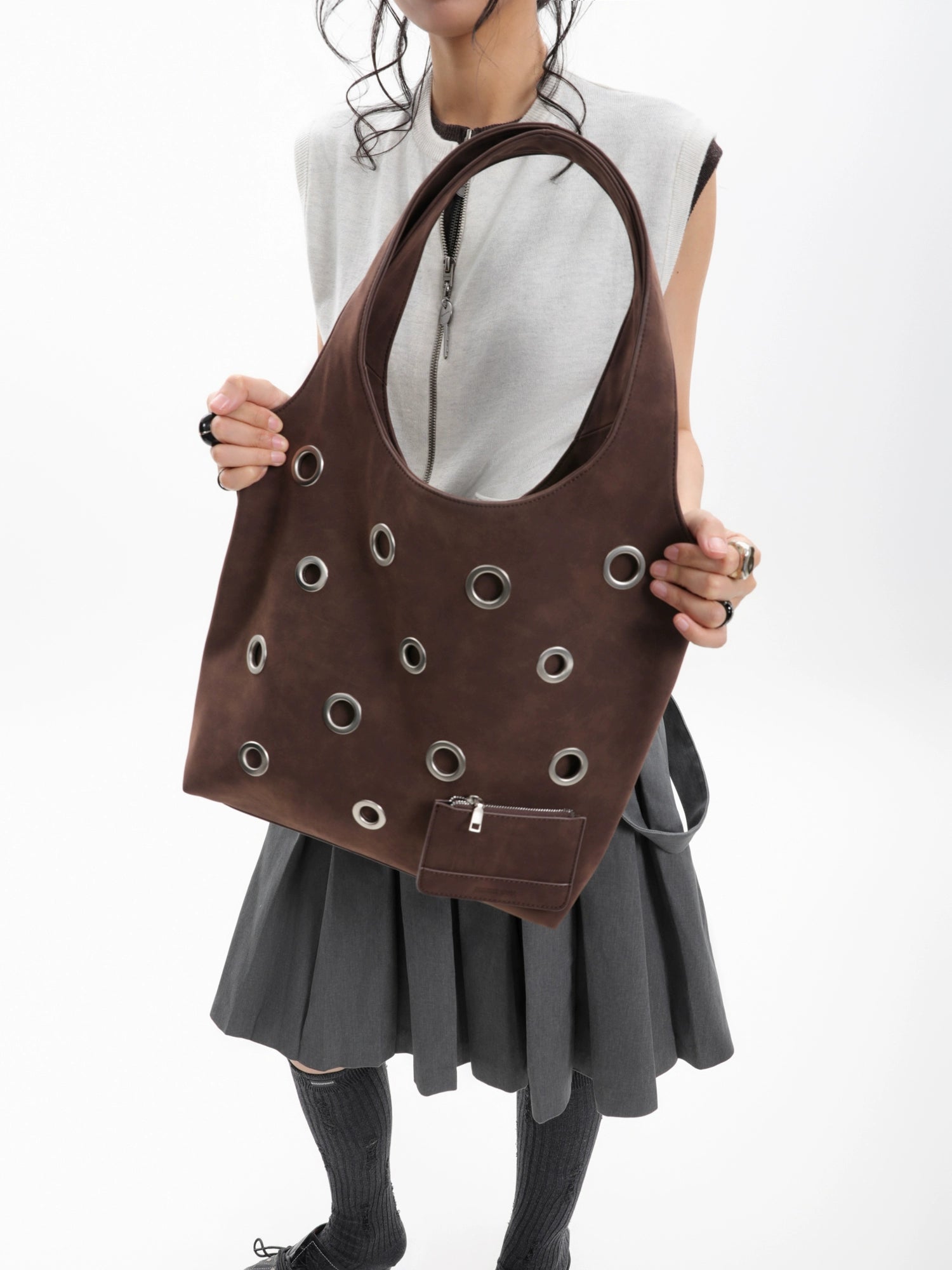 JANDRESS Large Capacity Tote Armpit Bag