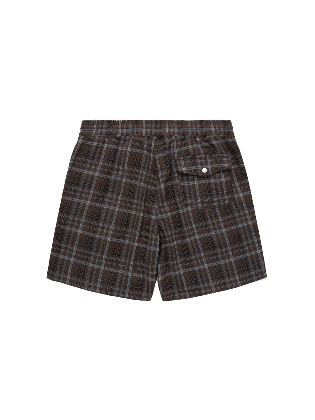 BENT IDEA Contrast Checked Comfort Shorts