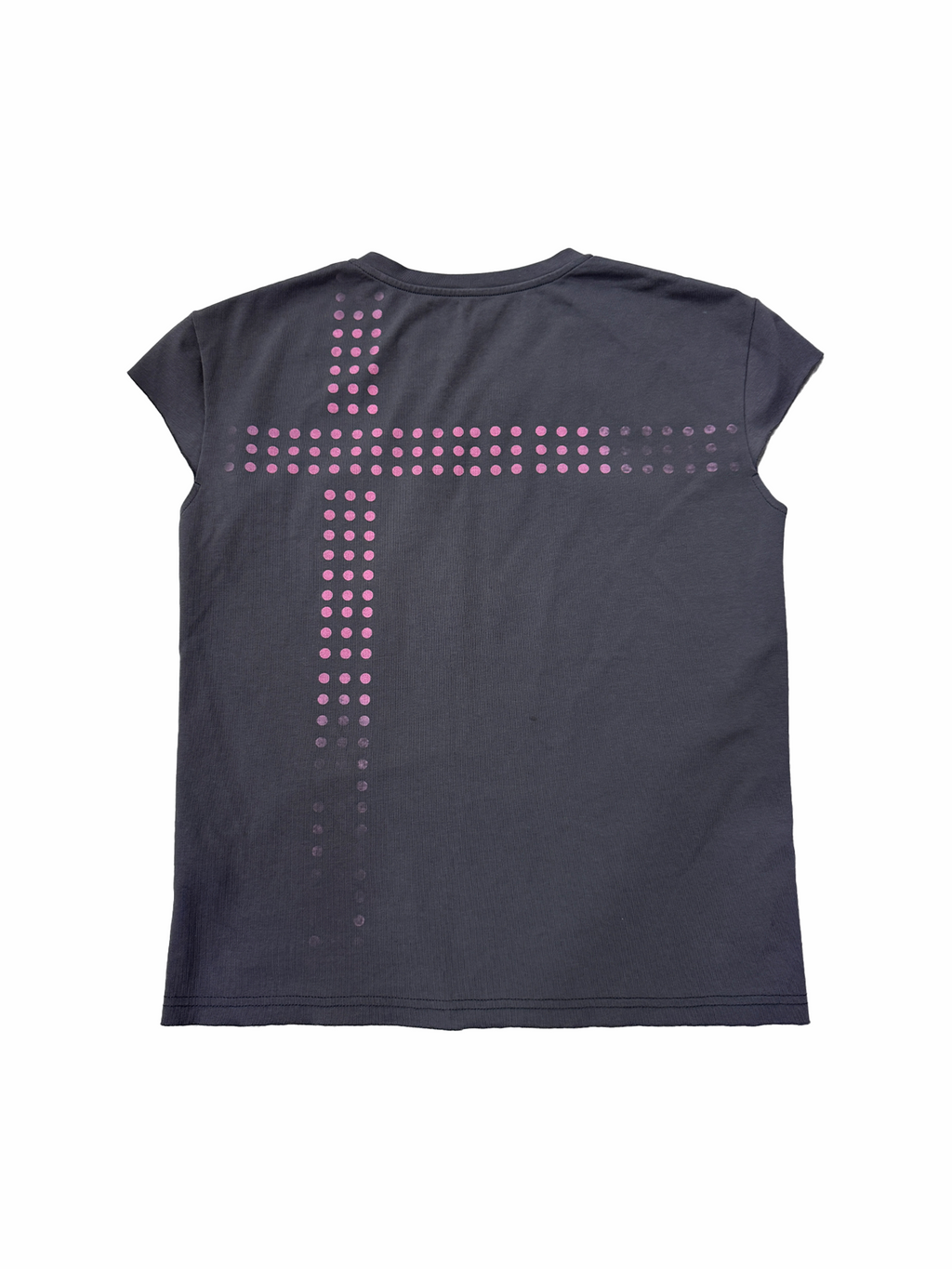No E Mosen Polka Dot Print Buckle Embellished Vest