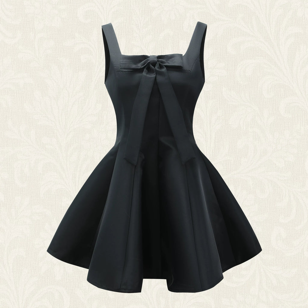 Barb Chill Large Skirt Satin Dress