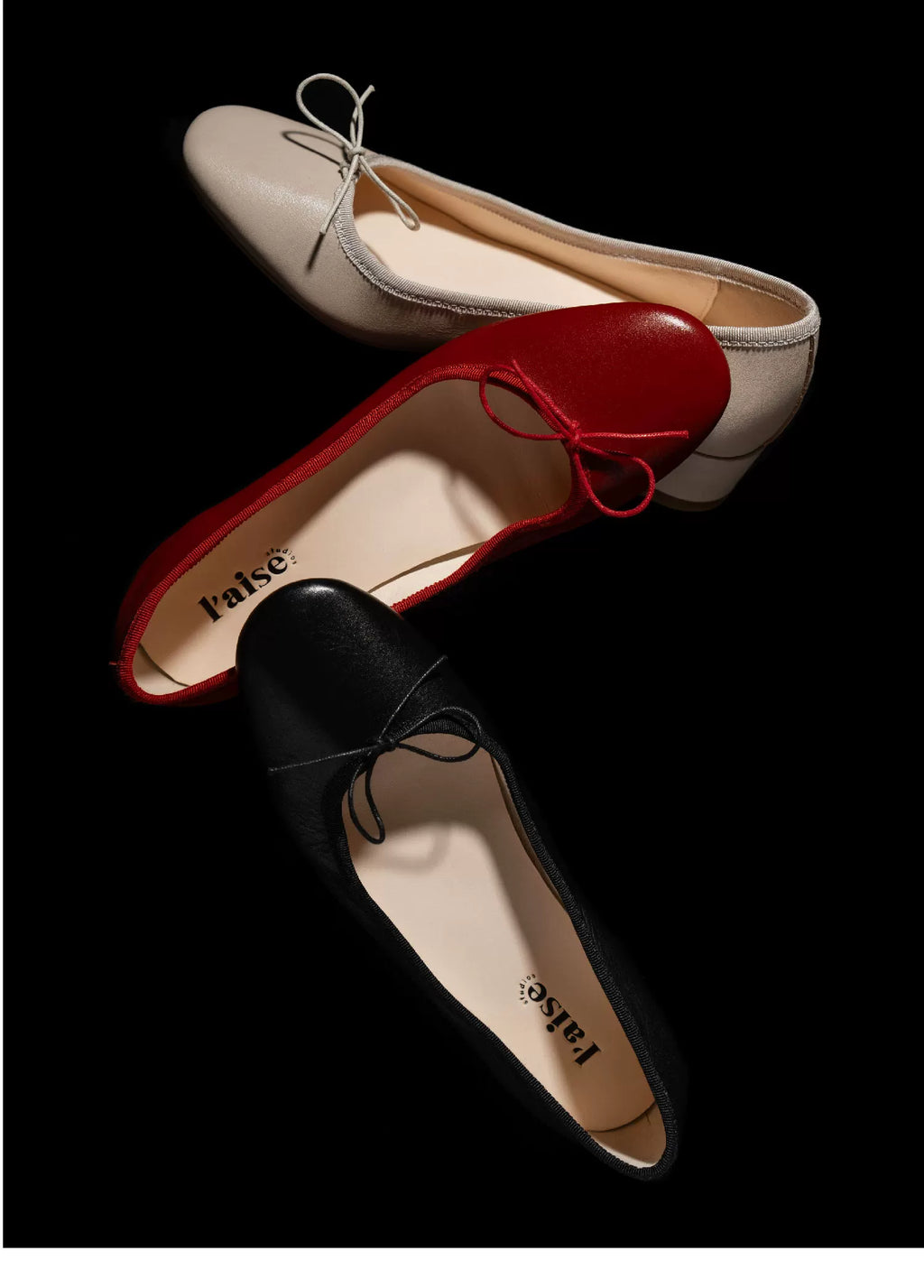 L'aise Bow Mid-heel Shoes