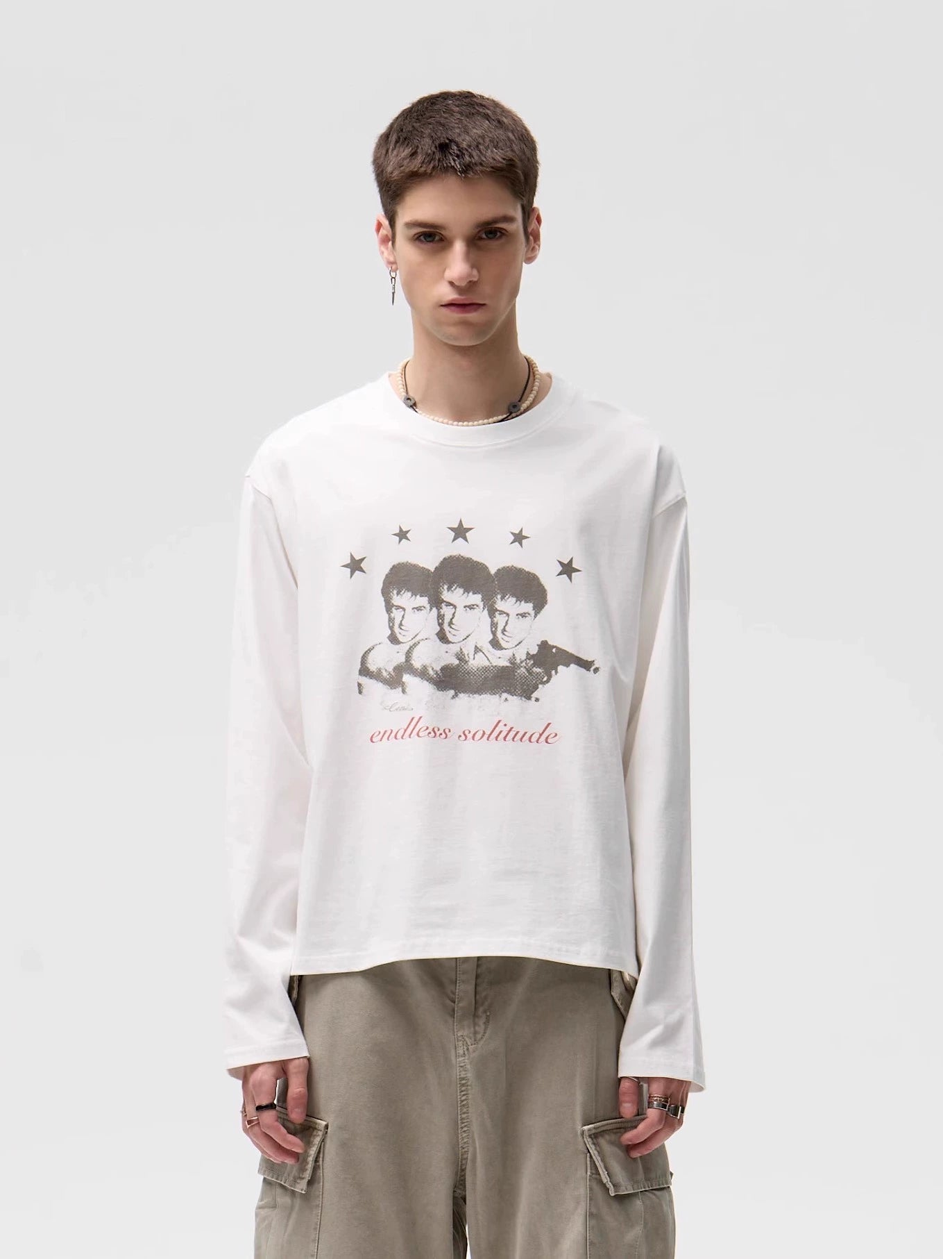 CENSMADE TD Portrait Old Print Long Sleeve