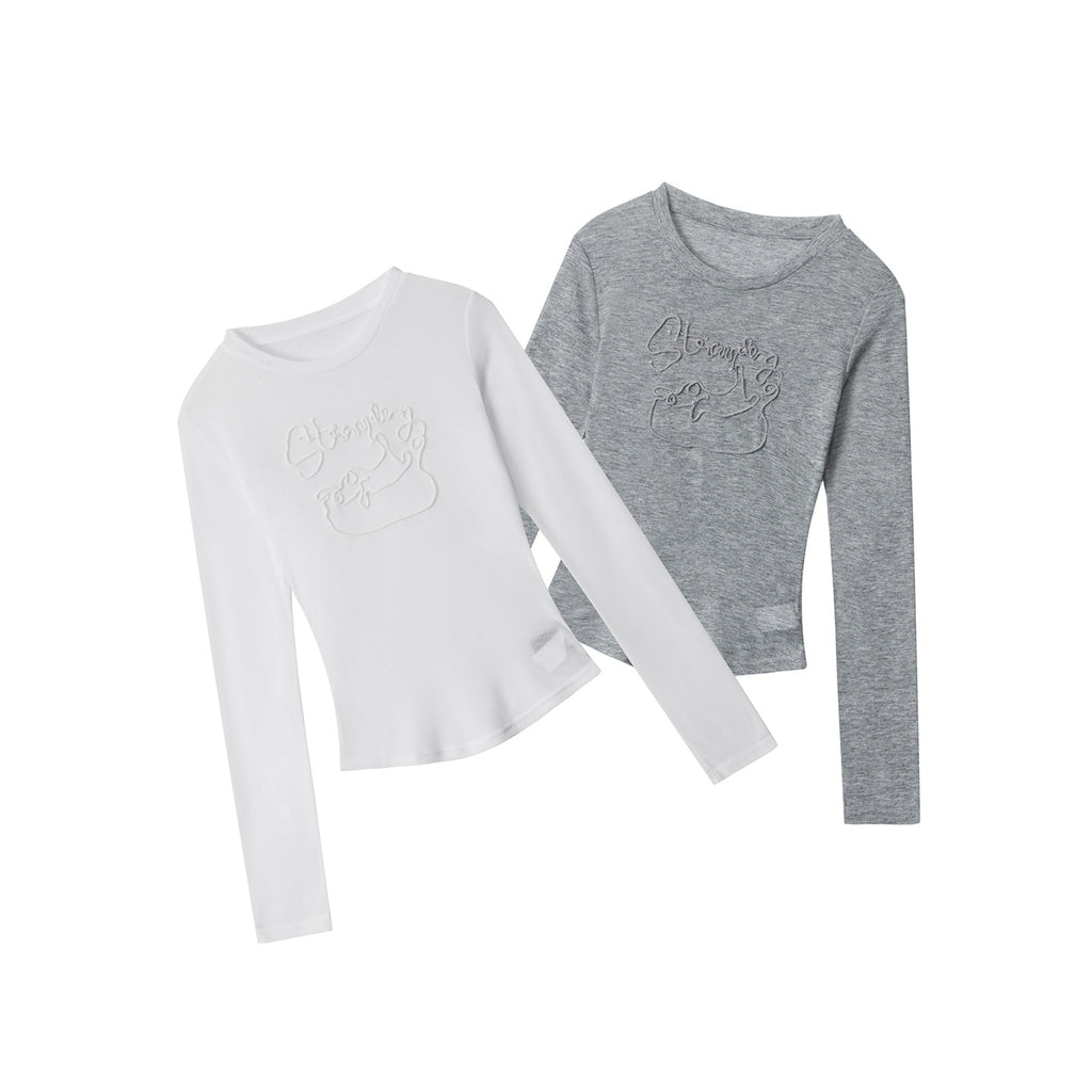 HeyHenry Front Shoulder Short Slim and Skinny Long Sleeves
