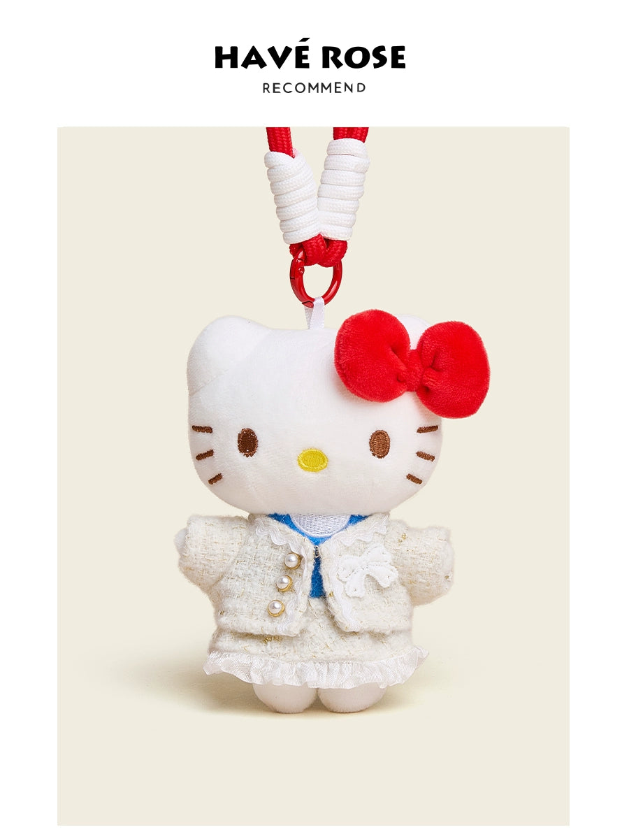 HAVEROSE Hellokitty Cute Girl Heart Pendant