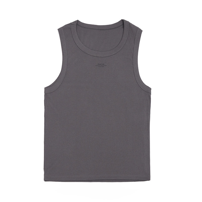 Blessed Sport Slim Bottom Stretch Ribbed Vest