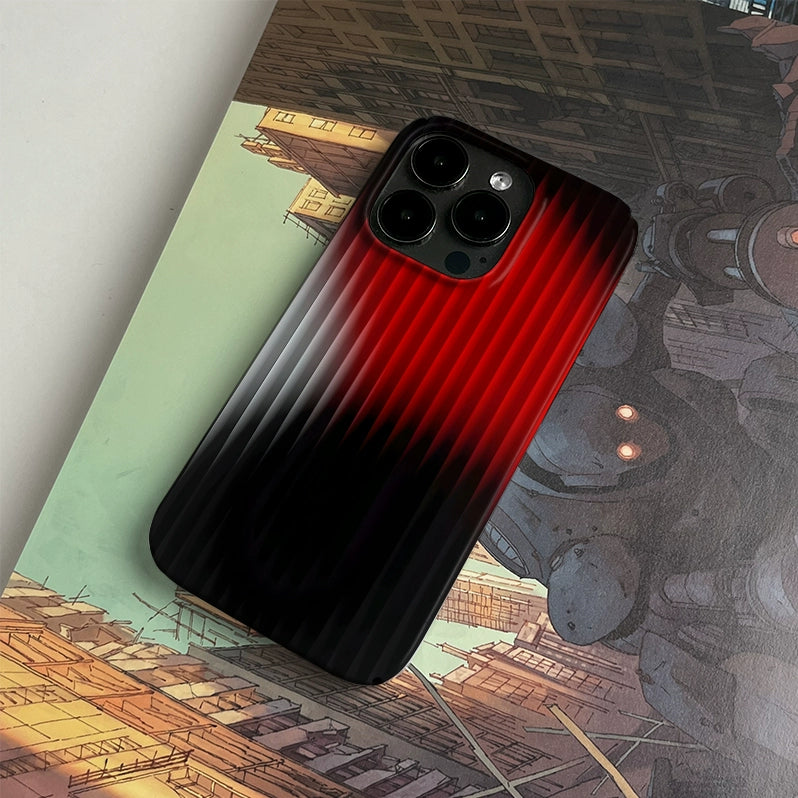 Red and black gradual PBCASE X OQ Iphone Case