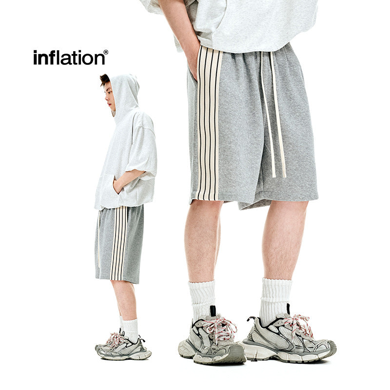 INF FOG Contrasting Stripes Sports FOG Shorts