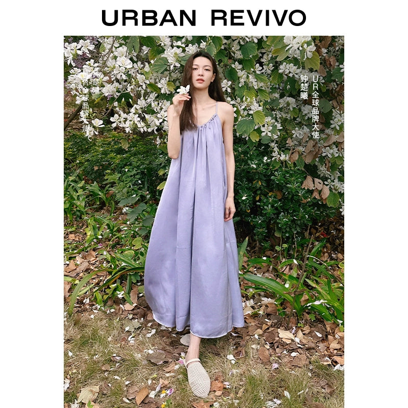 URBAN REVIVO Holiday Super Loose Dress