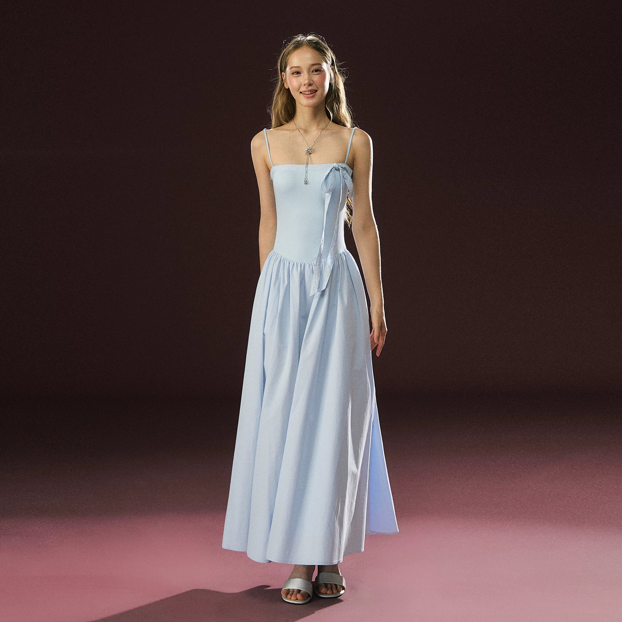 Ariseism Vintage Strap-on Vest Dress