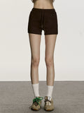 Anna Aneae High-waisted Casual A-string Shorts