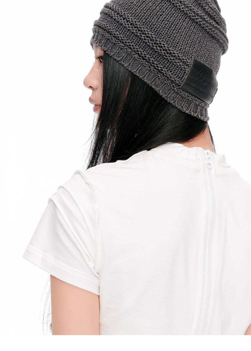 JIKOO Rule Pleated Multi-level Tee
