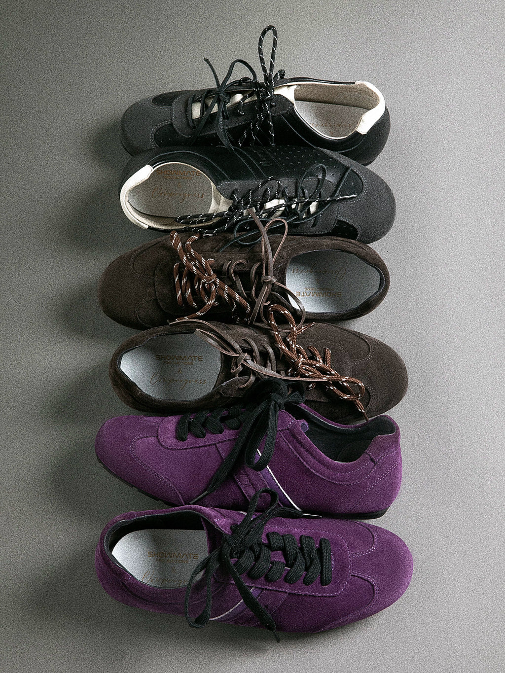 VOWPROGRESS Anti-velvet Calfskin Retro Sneakers