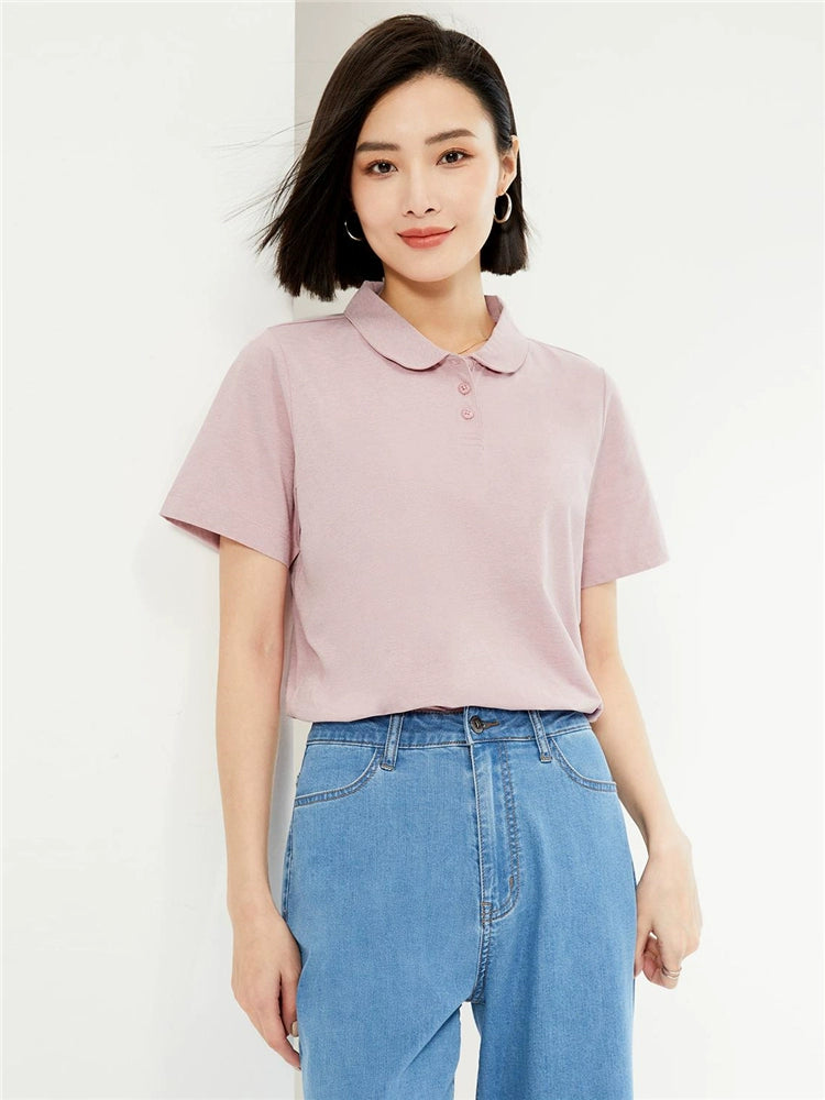 Giordano Antibacterial Cool Doll Collar Tee