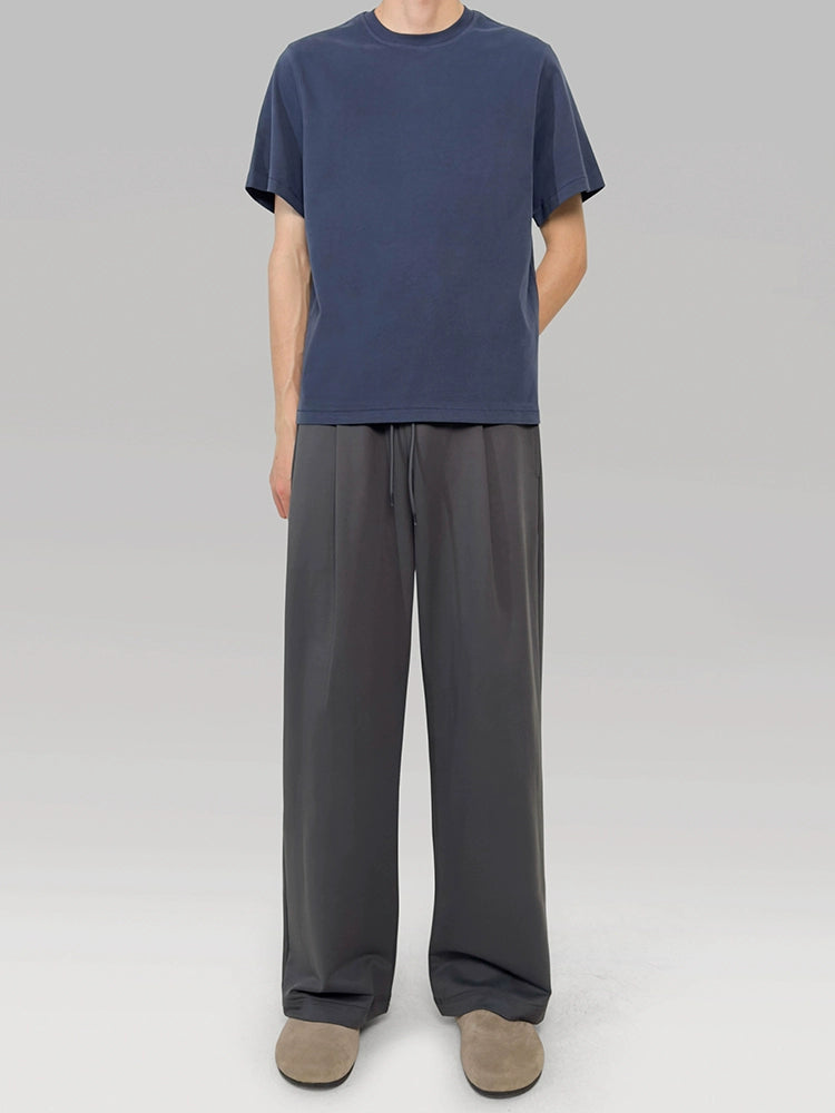 PLUS NO LOGO Micro-straight Sports Trousers