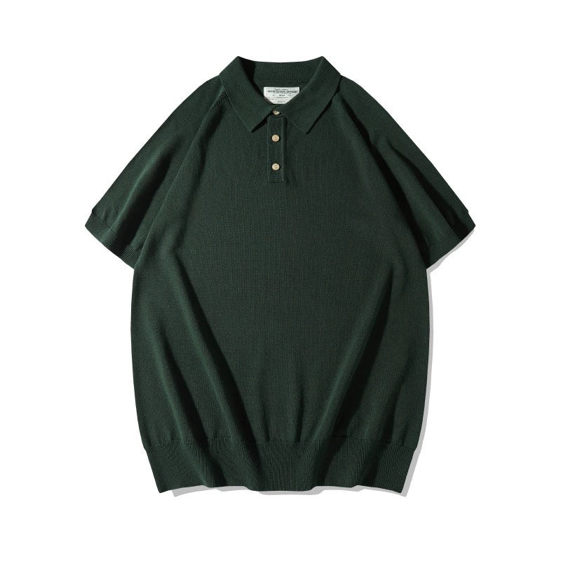 PrintAce Vintage Knitted Polo Shirt
